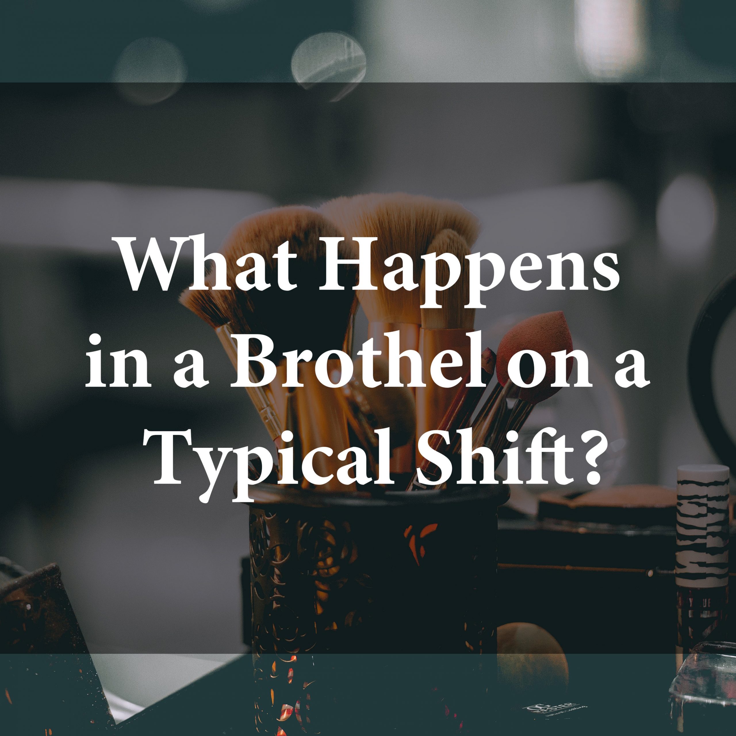 What happens in a brothel on a typical shift What happens in a brothel on a typical shift